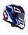 CAPACETE LS2 VECTOR EVO FF397 INTERCEPTOR BLU/RED 58/M - Imagem 1