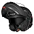CAPACETE LS2 STROBE II FF908 MONOCOLOR MATTE BLACK 62/XL - Imagem 2