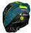 CAPACETE LS2 FF358S STRIKER BLUE/HV YELLOW 58/M - Imagem 3