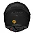 CAPACETE LS2 FF358S MONOCOLOR BLACK 60/L - Imagem 2