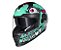 CAPACETE RACE TECH VOLT CROC AQUA 58/M - Imagem 4