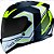 CAPACETE RACE TECH SECTOR EXILIO MATTE BLK/YELLOW 62/XL - Imagem 1