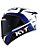 CAPACETE KYT TT-COURSE GRAND PRIX BLUE/RED S - Imagem 1