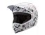 CAPACETE TORK CROSS INFANTIL CARTOON BRANCO/VERMELHO 54 - Imagem 2