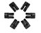 BUCHA COROA FALCON/XRE 300/TRANSALP (6PÇ) - Imagem 1