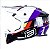 CAPACETE ASW R3 EVADE PRETO ROXO BRANCO 58  EAN  7908377166660 - Imagem 2