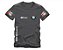 CAMISETA ALL BOY BMW MOTORRAD CINZA MESCLA P - Imagem 1