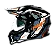 CAPACETE HELT CROSS VISION GLASS RIDE 62 - Imagem 1