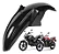PARALAMA DIANTEIRO FACTOR 125/150 17/23 PRETO - Imagem 1