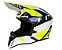 CAPACETE AIROH WRAAAP FEEL YELLOW/BLUE GLOSS 58 - Imagem 1