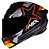 CAPACETE ASX DRAKEN PILOT FOSCO PRETO/VERMELHO/AMARELO 58/M - Imagem 2