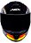 CAPACETE ASX DRAKEN PILOT FOSCO PRETO/VERMELHO/AMARELO 58/M - Imagem 3