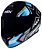 CAPACETE ASX DRAKEN PILOT BRILHO PRETO/AZUL/AMARELO 56/S - Imagem 4