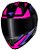 CAPACETE RACE TECH SECTOR SLASH BLK/PURPLE 58/M - Imagem 4
