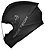 CAPACETE RACE TECH HIT MONOCOLOR MATTE BLACK 62/XL - Imagem 5