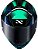 CAPACETE NORISK FLOW PULSE GREEN/BLUE 58/M - Imagem 6