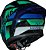 CAPACETE NORISK FLOW PULSE GREEN/BLUE 58/M - Imagem 5