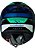 CAPACETE NORISK FLOW PULSE GREEN/BLUE 58/M - Imagem 2