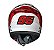 CAPACETE NORISK FLOW DAYTONA WHT/RED 60/L - Imagem 3