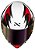 CAPACETE NORISK FLOW DAYTONA WHT/RED 60/L - Imagem 5