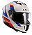 CAPACETE LS2 STREAM II FF808 VINTAGE WHT/BLU/RED 60/L - Imagem 5
