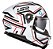 CAPACETE LS2 STREAM II FF808 MAZE WHT/BLACK 58/M - Imagem 1