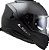 CAPACETE LS2 STORM FF800 MONOCOLOR MATTE BLACK 58/M - Imagem 1