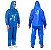 CAPA DE CHUVA TRANSPARENTE AZUL - Imagem 1