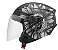 CAPACETE TORK NEW LIBERTY THREE SUNFLOWER PT/CZ 58 - Imagem 1