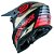 CAPACETE ASW FUSION 2.0 RELAY CINZA VERMELHO 62  EAN  7908377169890 - Imagem 3