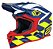CAPACETE ASW R3 VICTORIOUS AZUL AMARELO FLUO BRANCO 58  EAN  7908377176683 - Imagem 1