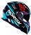 CAPACETE NORISK FF302 TOKYO BLK/WHT/GRE 56/S - Imagem 4