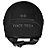 CAPACETE RACE TECH ONE MONOCOLOR MATTE BLACK 58/M - Imagem 4