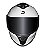 CAPACETE RACE TECH HIT MONOCOLOR WHITE 56/S - Imagem 5