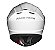 CAPACETE RACE TECH HIT MONOCOLOR WHITE 56/S - Imagem 2