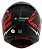 CAPACETE LS2  RAPID FF353 CROMO MATTE BLK/RED 58/M - Imagem 3
