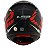 CAPACETE LS2 RAPID FF353 CROMO MATTE BLK/RED 56/S - Imagem 3