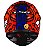 CAPACETE LS2 FF358 MEMPHIS ORANGE/BLUE 56/S - Imagem 3
