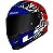 CAPACETE LS2 FF358 MEMPHIS ORANGE/BLUE 56/S - Imagem 4