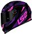 CAPACETE LS2 FF358 TANK CAM/BLK/PUR 58/M - Imagem 1