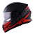 CAPACETE NORISK FF302 MANTY MATTE BLK/RED 56/S - Imagem 1
