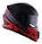 CAPACETE NORISK FF302 MANTY MATTE BLK/RED 56/S - Imagem 2