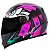 CAPACETE LS2 FF358 TRIBAL FUCSIA 62/XL - Imagem 1
