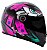CAPACETE LS2 FF358 TRIBAL FUCSIA 62/XL - Imagem 5