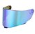 VISEIRA CAPACETE KYT TT COURSE IRIDIUM RAINBOW - Imagem 1