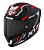 CAPACETE KYT STRIKER 2V ASPHALT BLACK/RED - M - Imagem 2