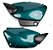 TAMPA LATERAL TITAN 125 02/03 VERDE - Imagem 1