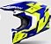 CAPACETE AIROH TWIST 3 DIZZY BLUE/YELLOW GLOSS 60 - Imagem 1