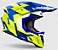 CAPACETE AIROH TWIST 3 DIZZY BLUE/YELLOW GLOSS 60 - Imagem 2