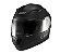 CAPACETE TEXX STRIKE SOLIDO PRETO FOSCO 62 - Imagem 1